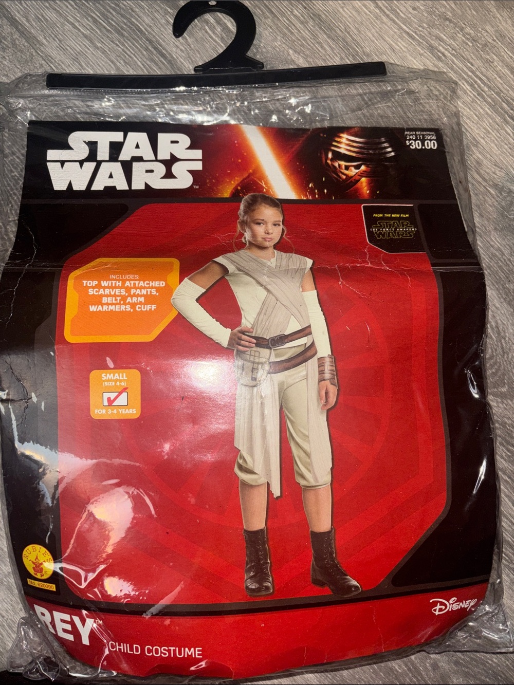 Star Wars Rey Kids Costume - Cream, Brown and Black
